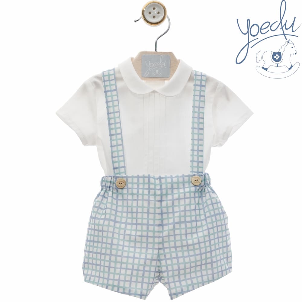 Peto y camisa de bebé Laguna