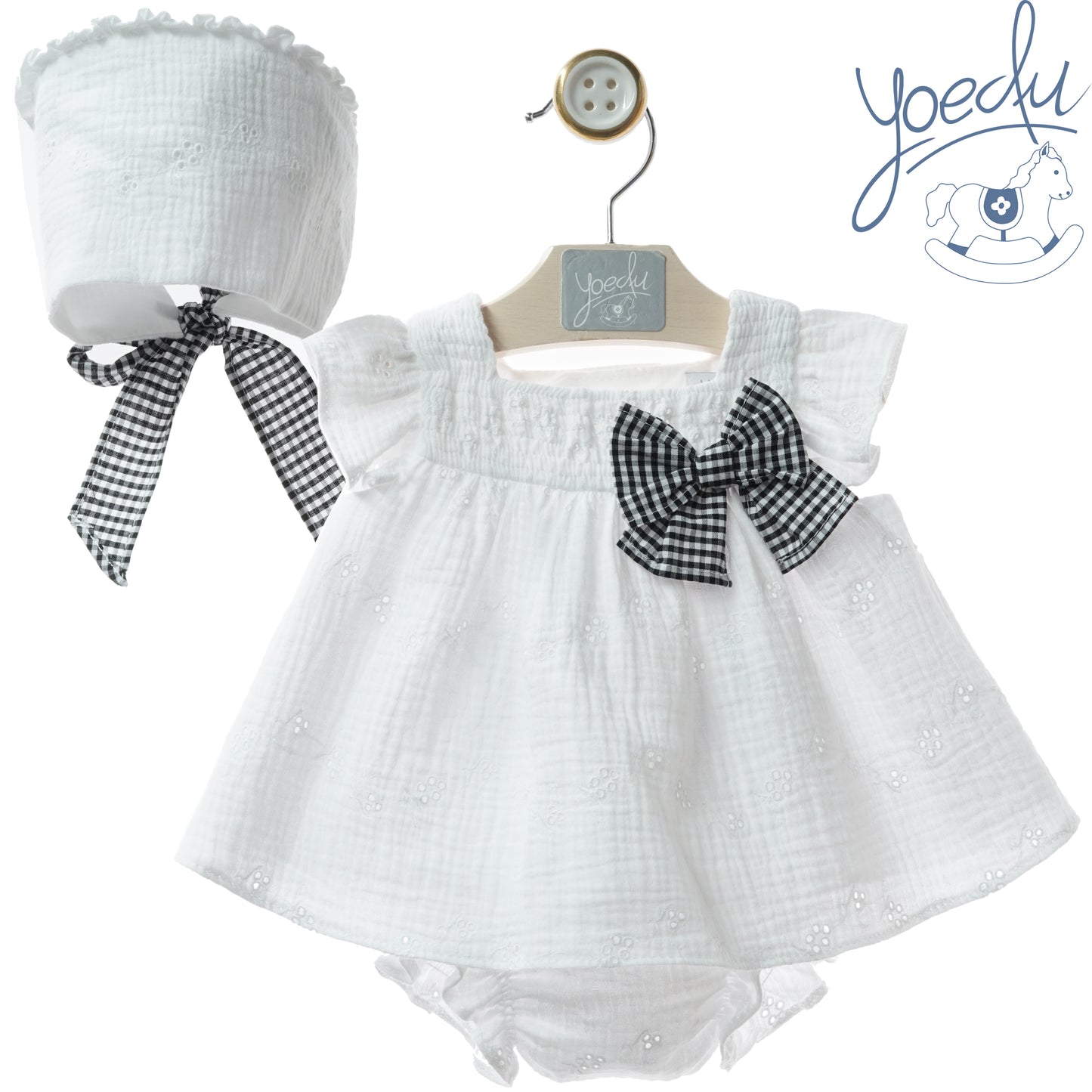 Jesusín de bebé con capota y braguita Cerámica