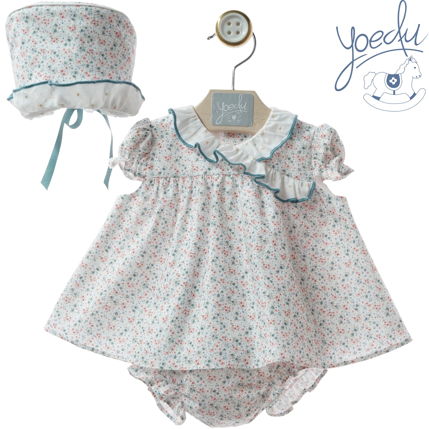 Jesusín con capota Azulejo