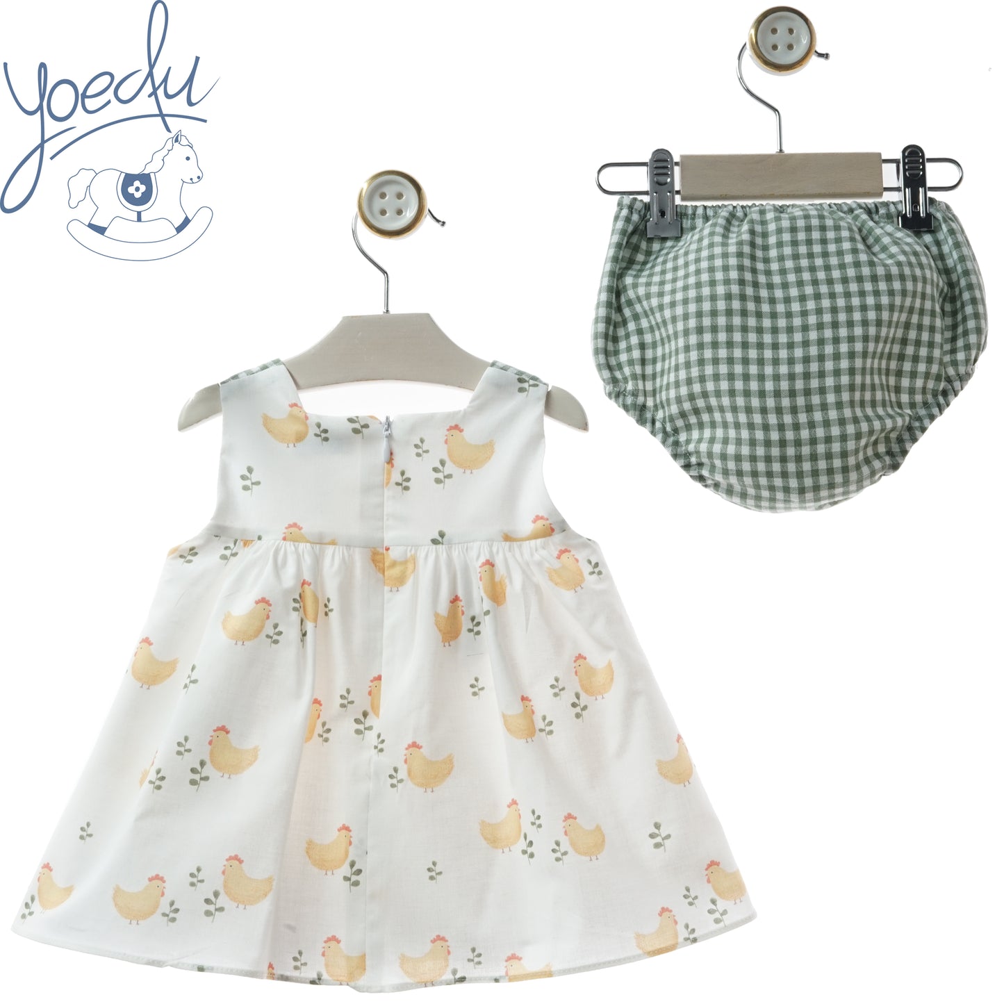 Vestido bebé con braguita Ánfora