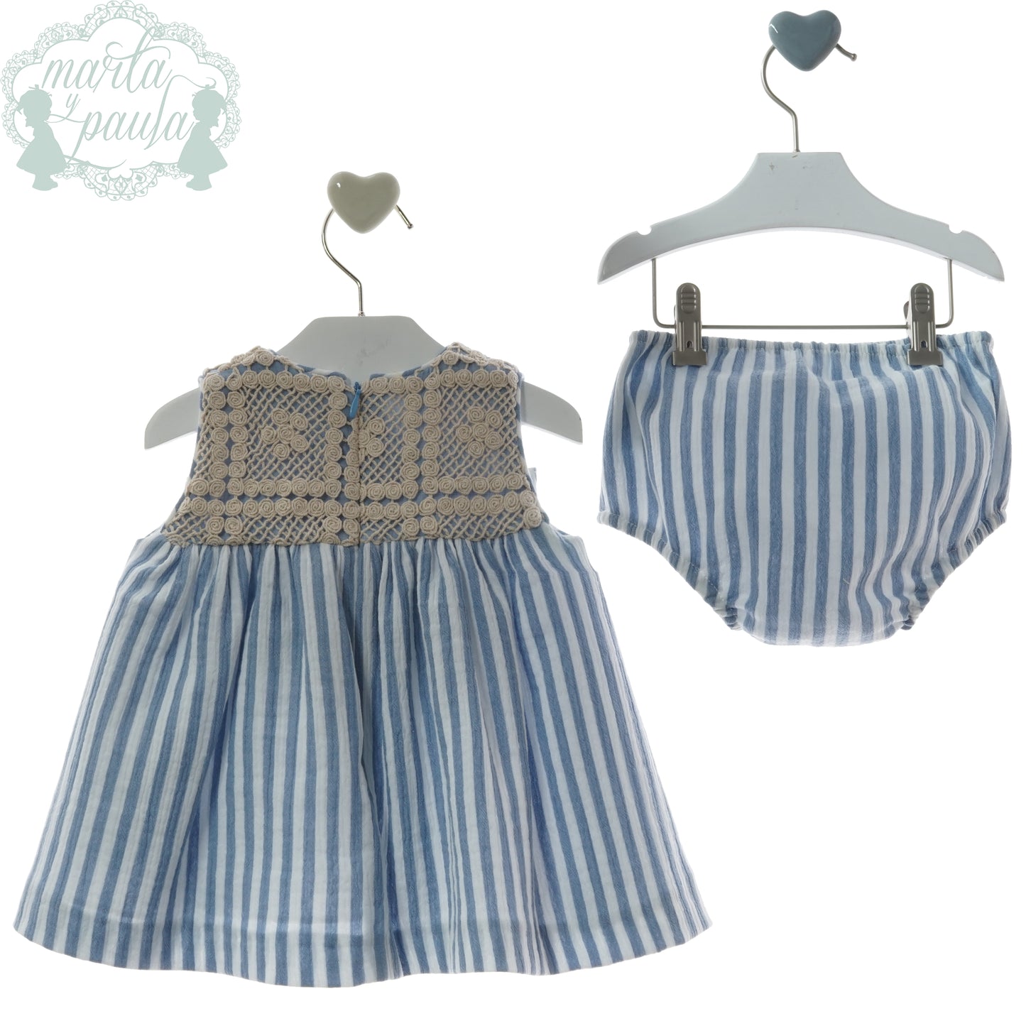 Vestido bebé con braguita Nagaret