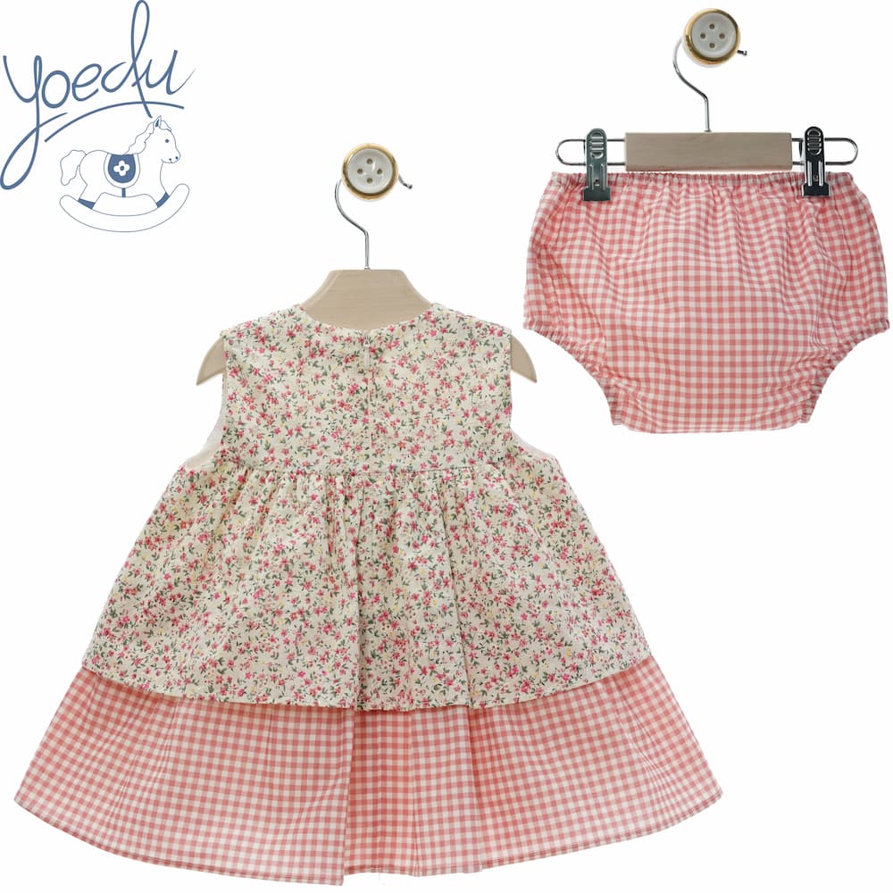 Vestido de bebé con braguita Isla