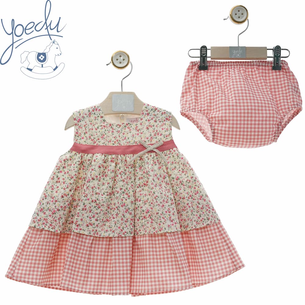 Vestido de bebé con braguita Isla