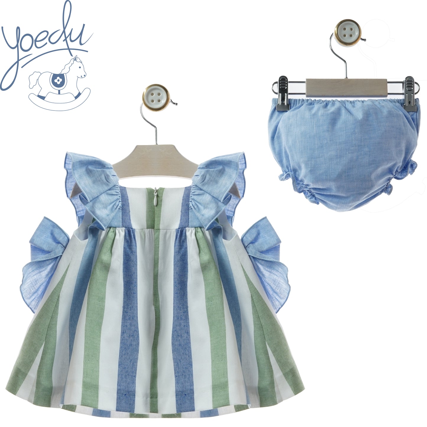 Vestido bebé con braguita Mosaico