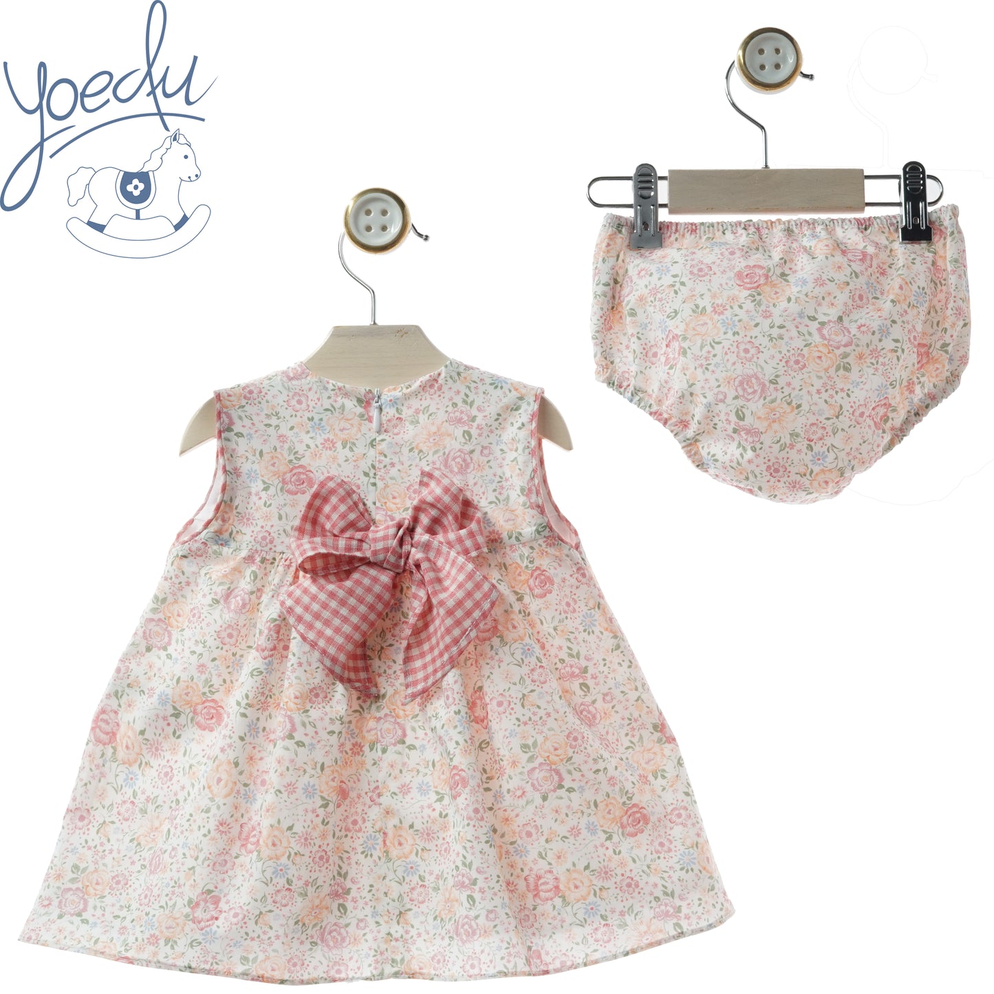 Vestido bebé con braguita Mayólica