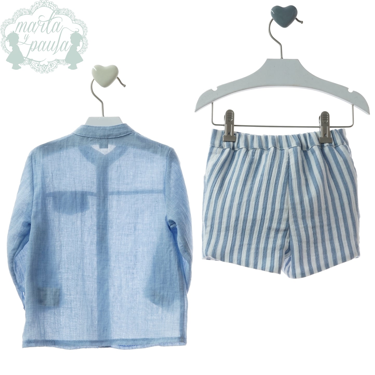 Conjunto bebé de manga larga Nagare