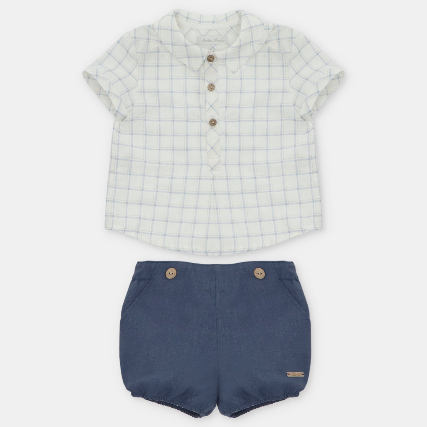 Conjunto de camisa de tela Arezzo