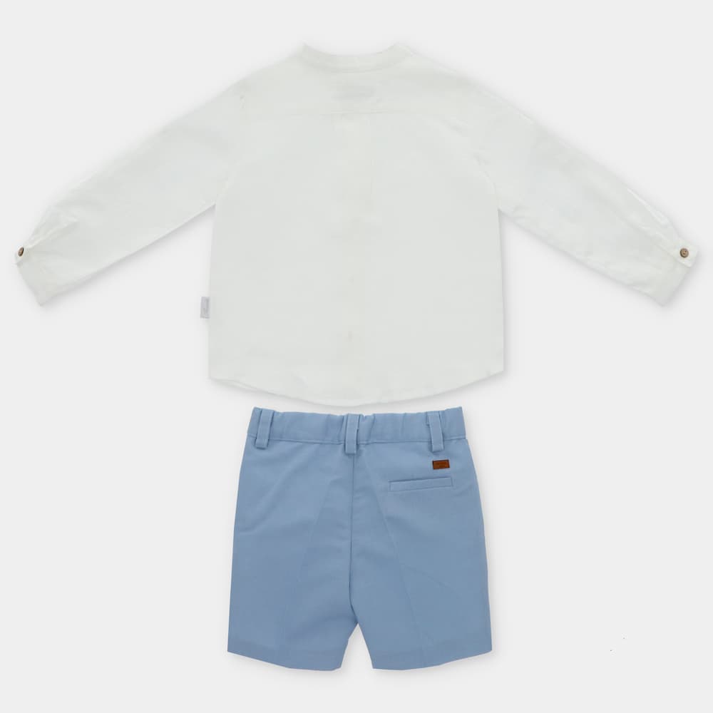 Conjunto de tela niño Nel blu