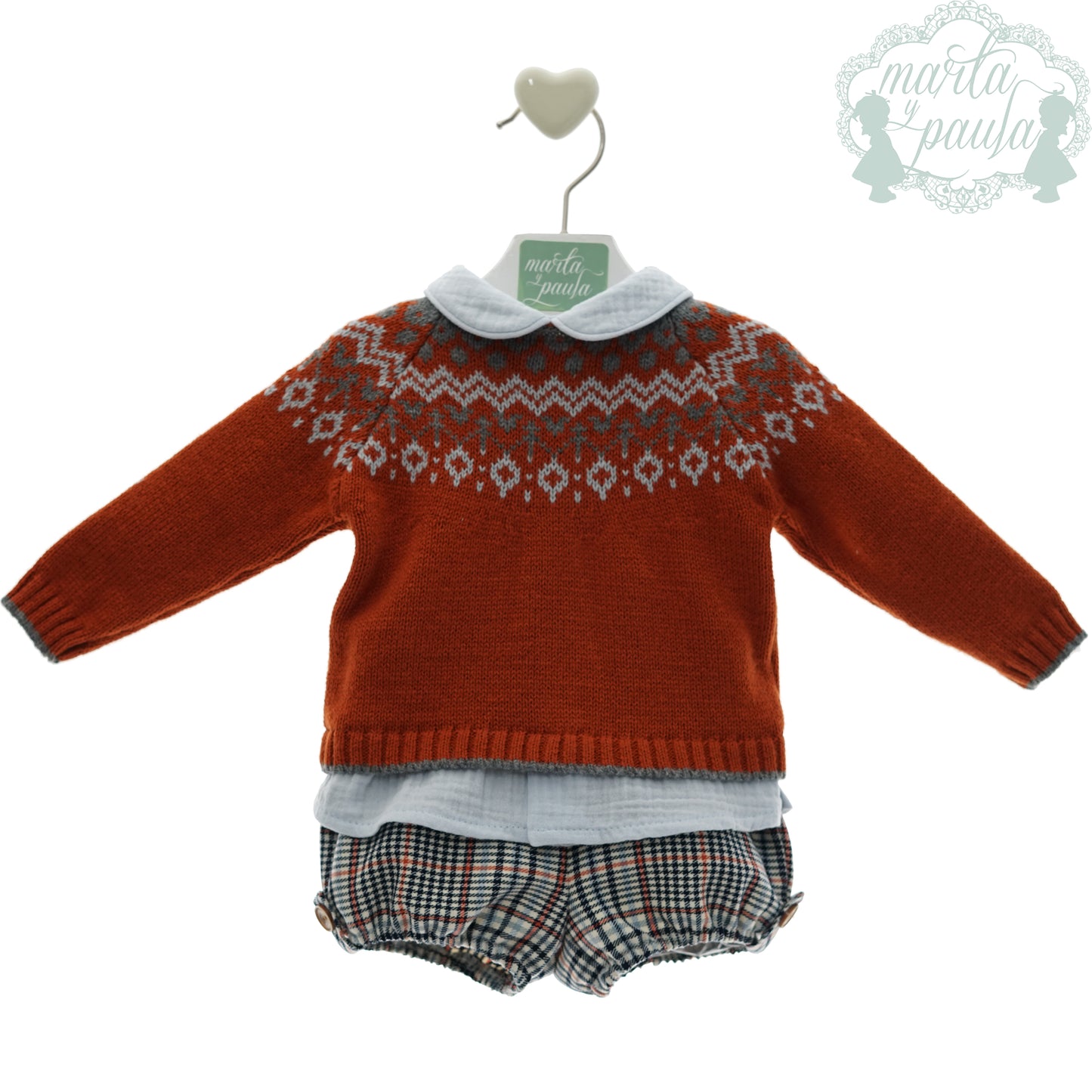 Conjunto bebé niño Familia Nicole