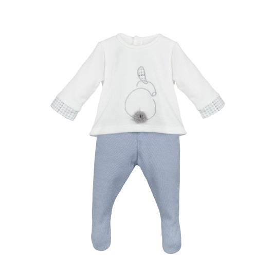 Conjunto polaina Genil celeste