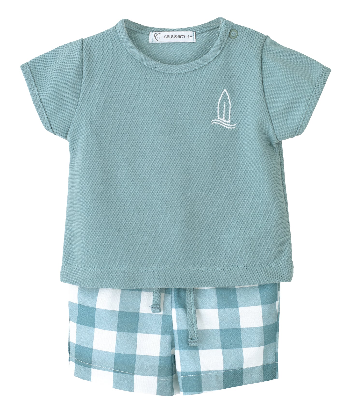 Conjunto pantalón niño cuadros