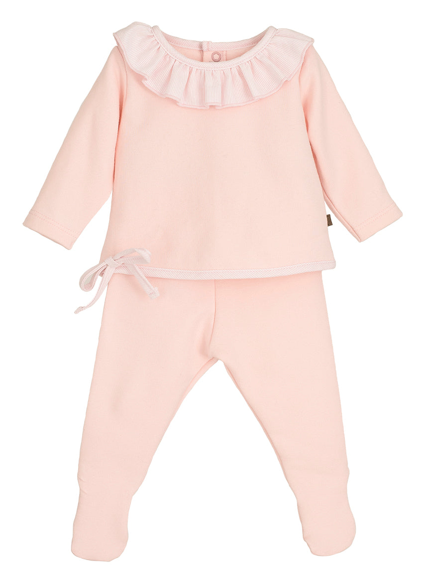 Conjunto polaina rosa Labeche