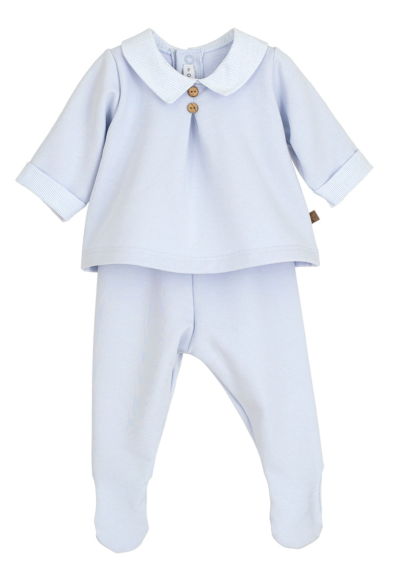 Conjunto polaina celeste Labeche