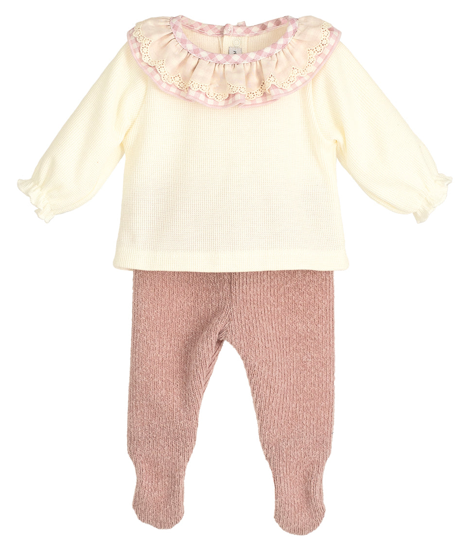 Conjunto polaina nude Berg