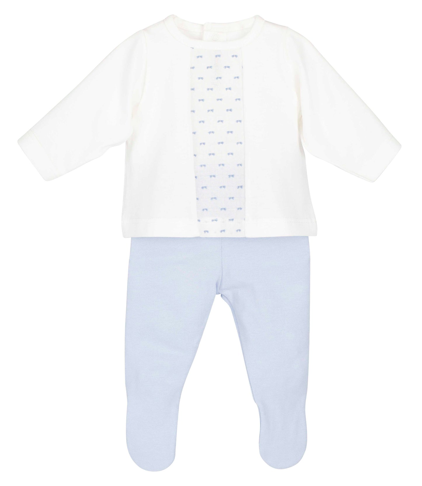 Conjunto de polaina azul Goa