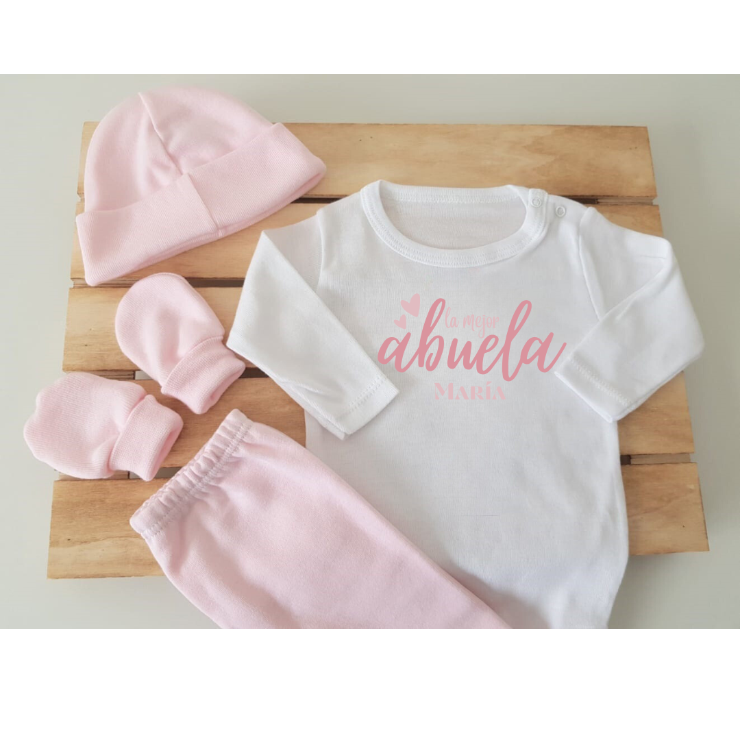 Conjunto completo polaina - La mejor abuela