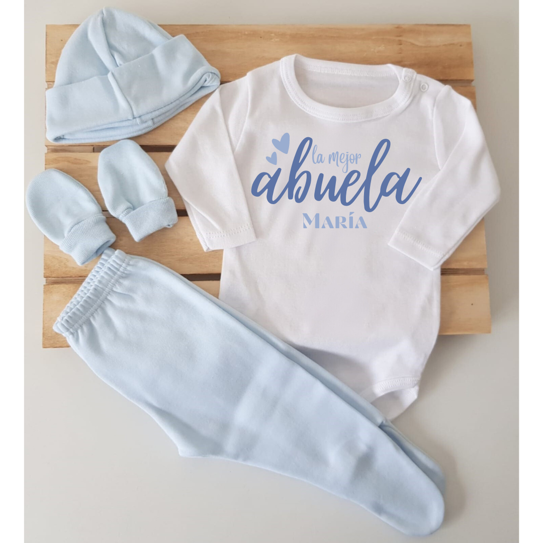 Conjunto completo polaina - La mejor abuela