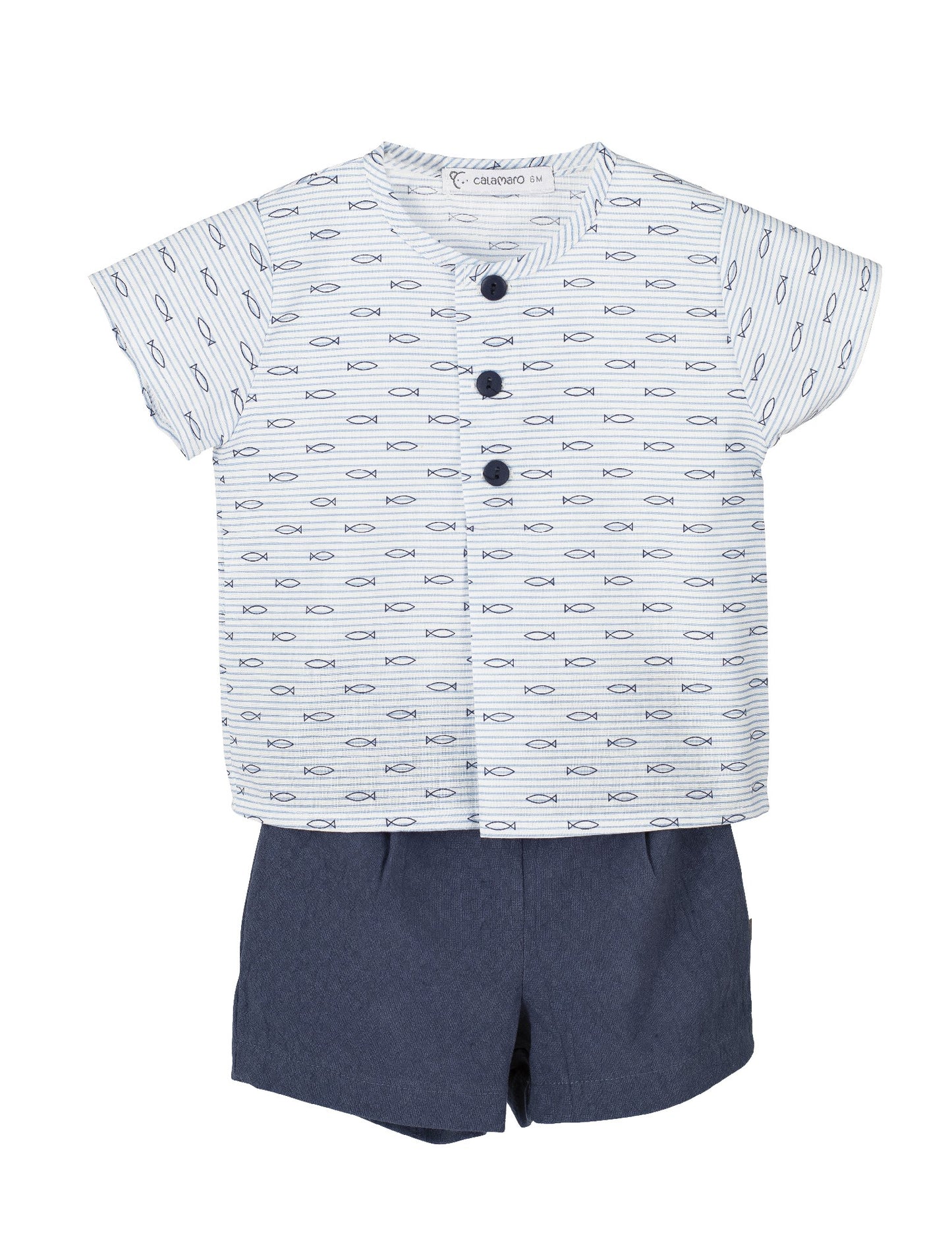 Conjunto de niño con camisa Álsine