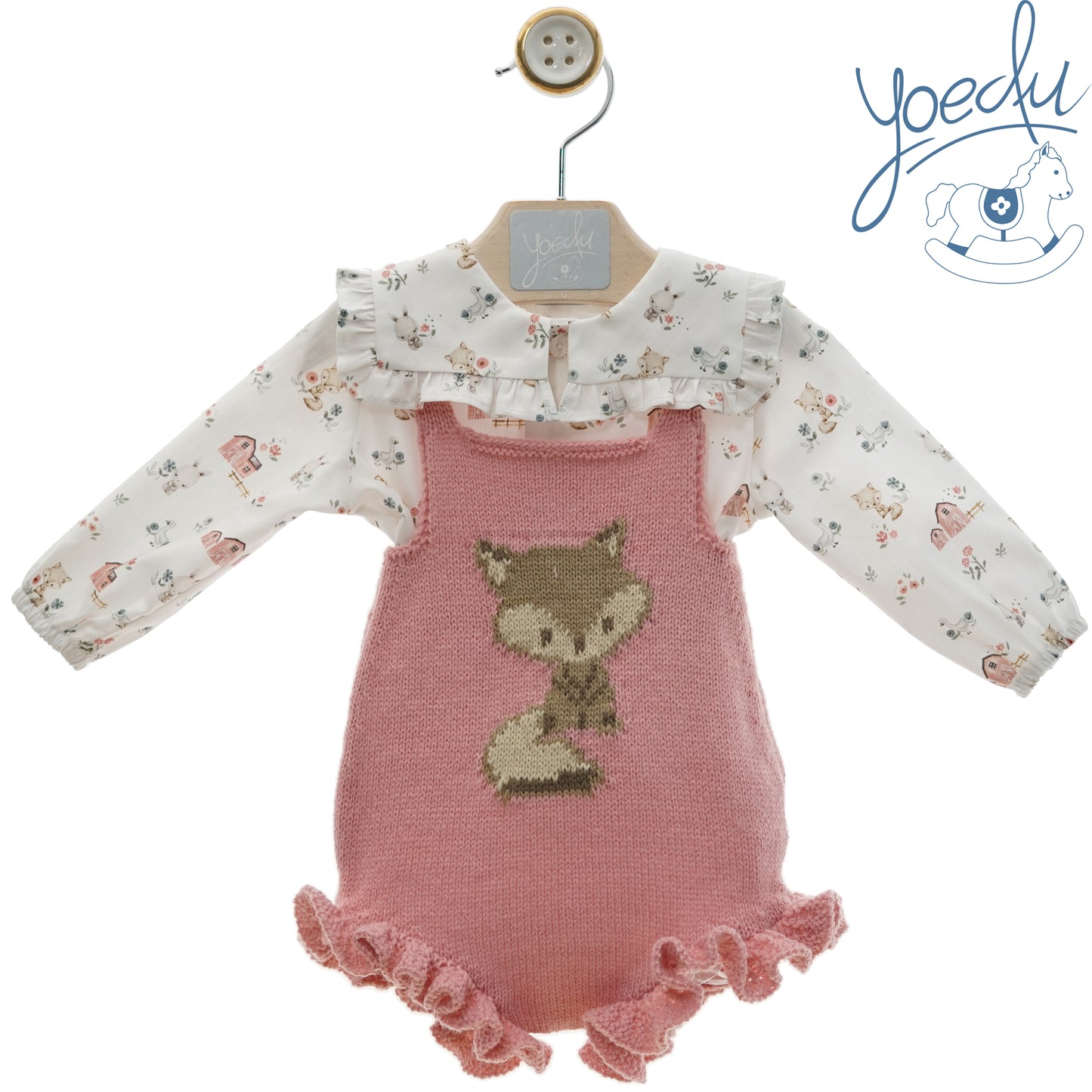 Conjunto de niña ranita Familia Pincel