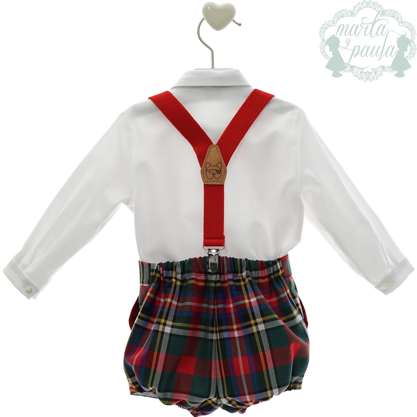 Conjunto bebé con tirantes Marilyn