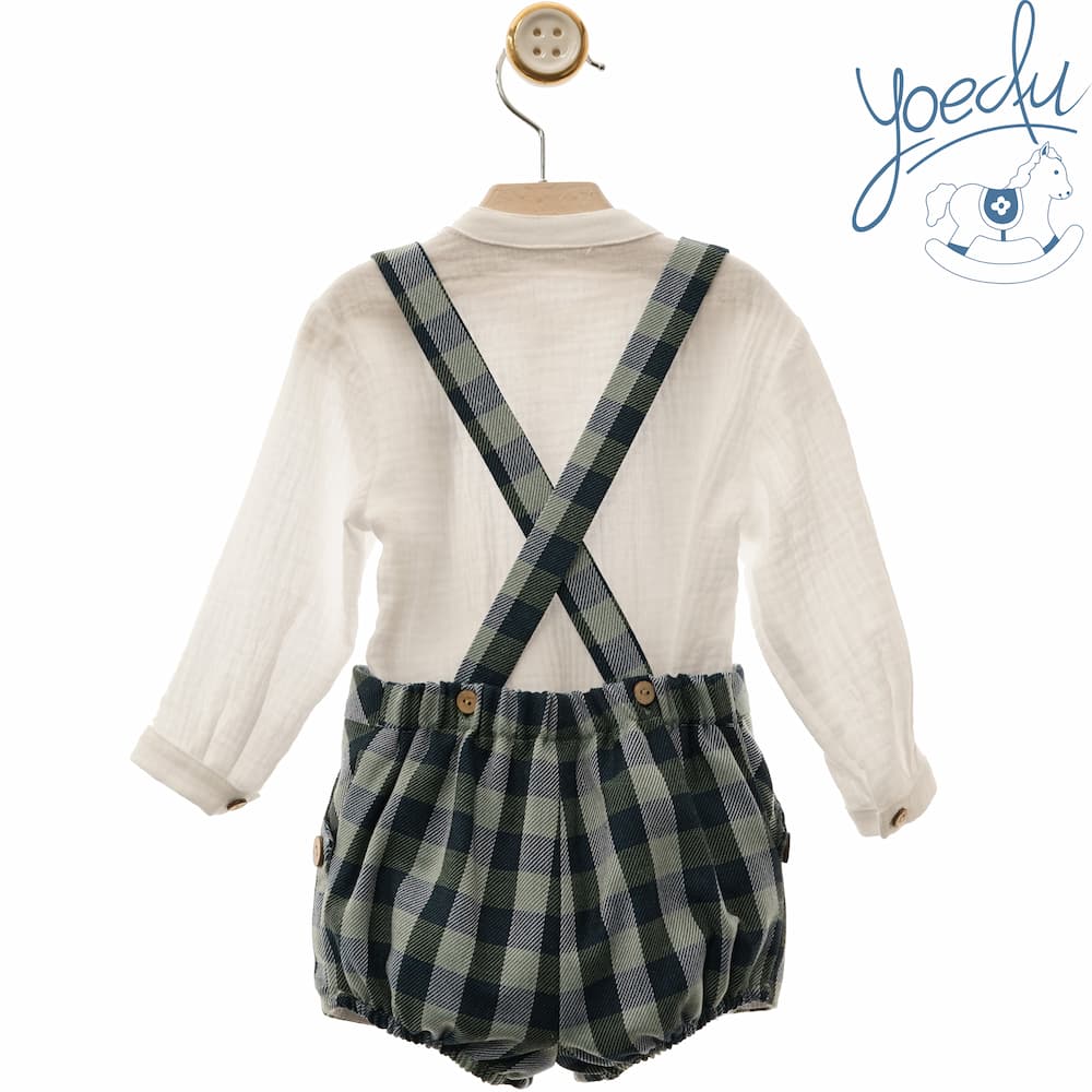 Conjunto con tirantes Peter Pan