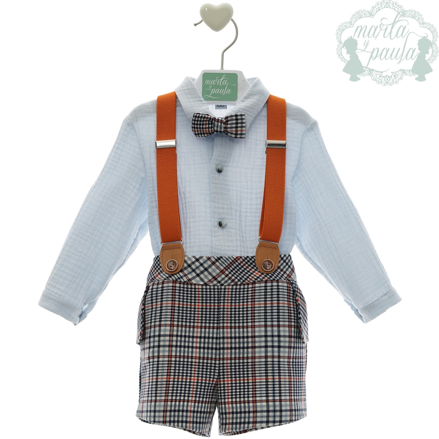 Conjunto bebé con tirantes Nicole