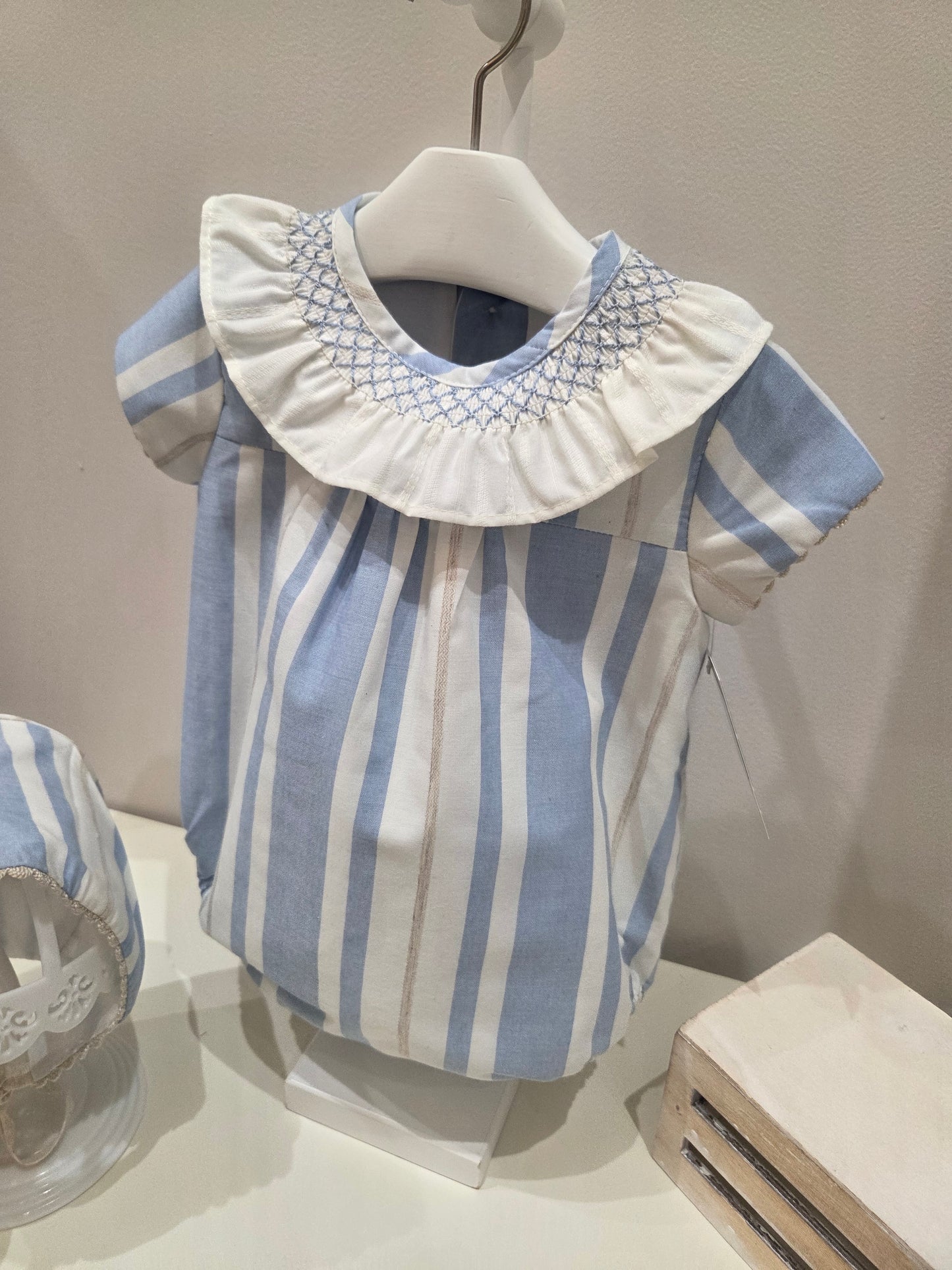 Pelele con capota Porcelana