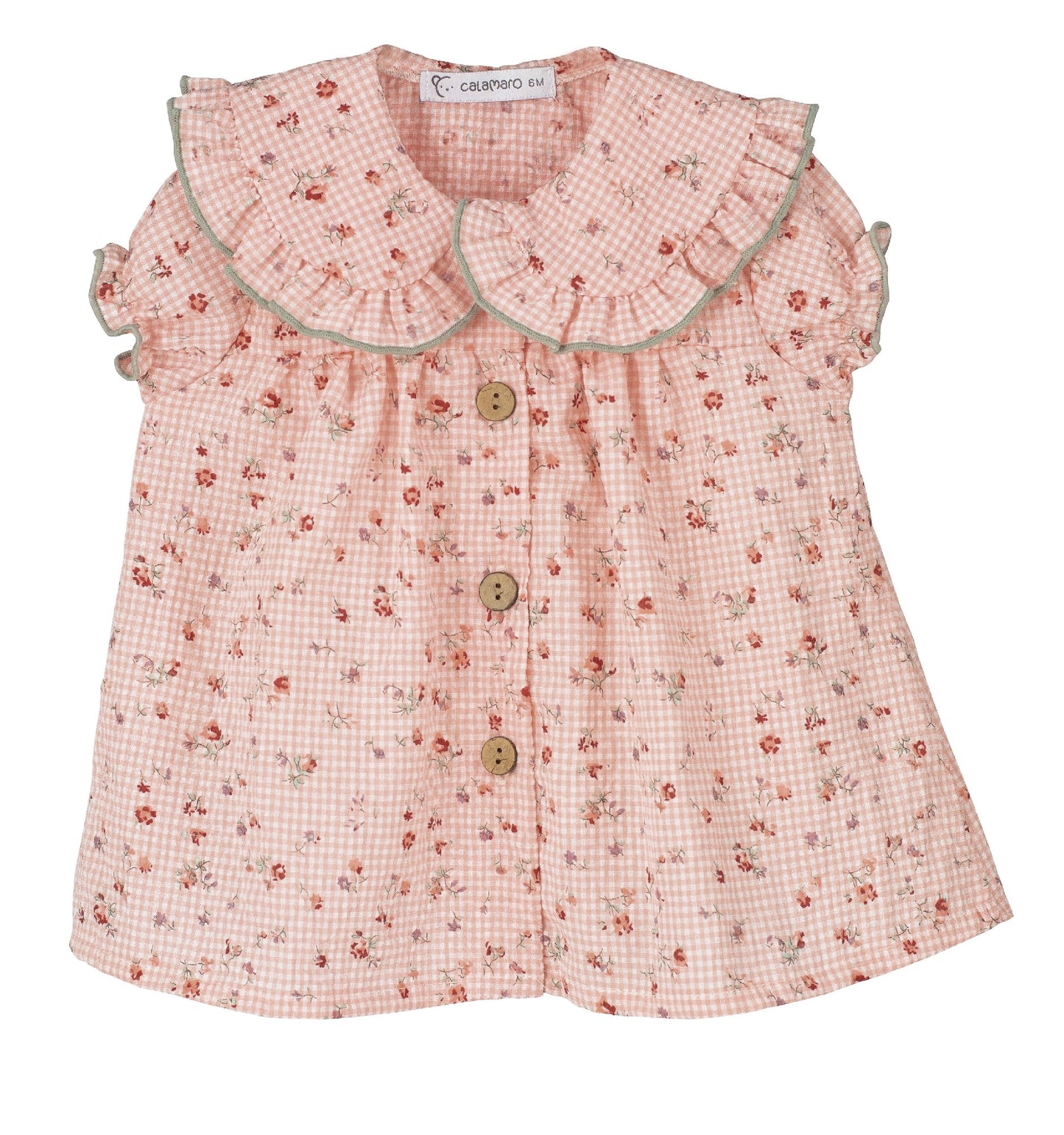 Vestido infantil orégano