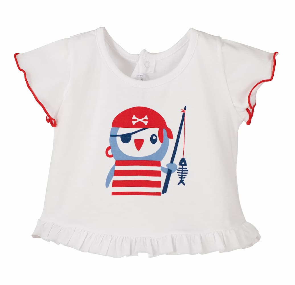 Conjunto baño niña pirata
