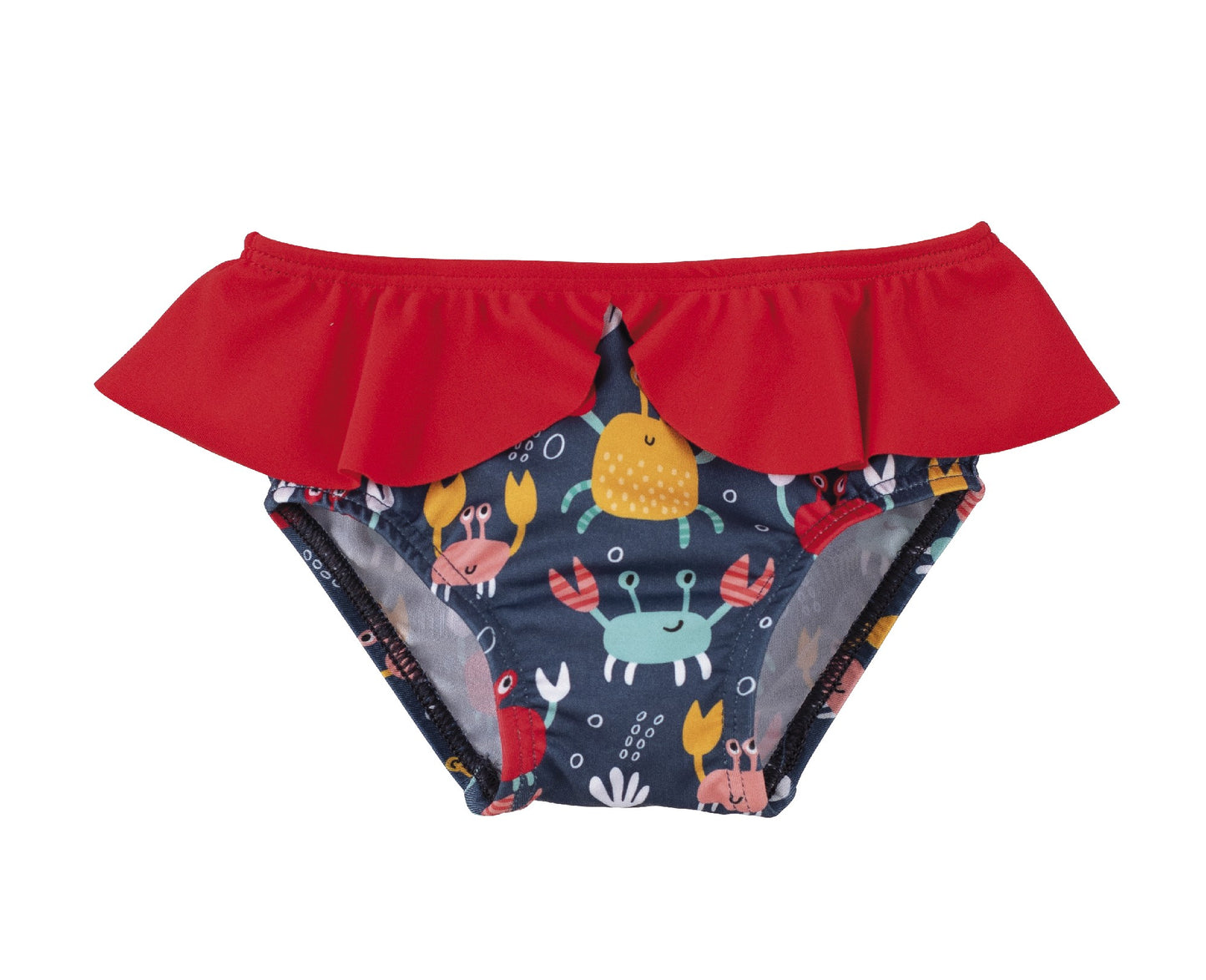 Conjunto baño niña cangrejo