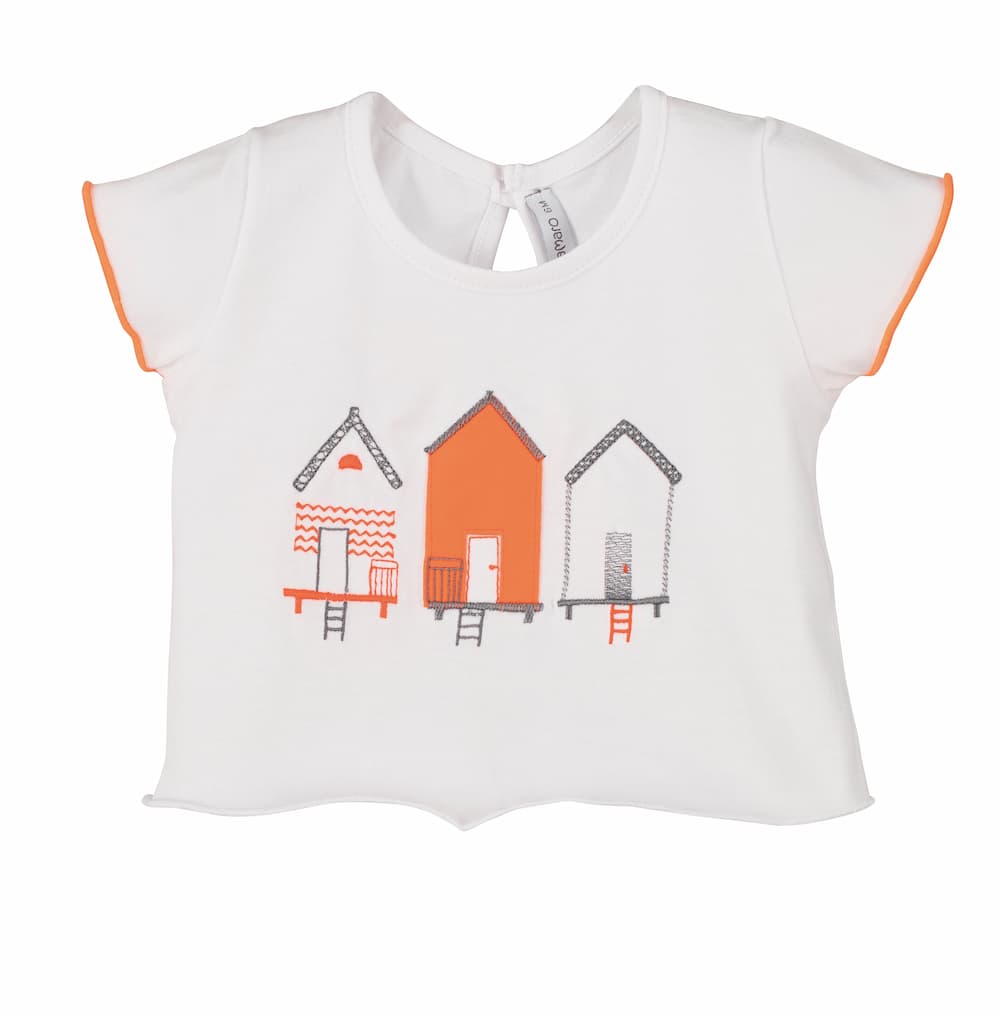 Conjunto baño niña casitas