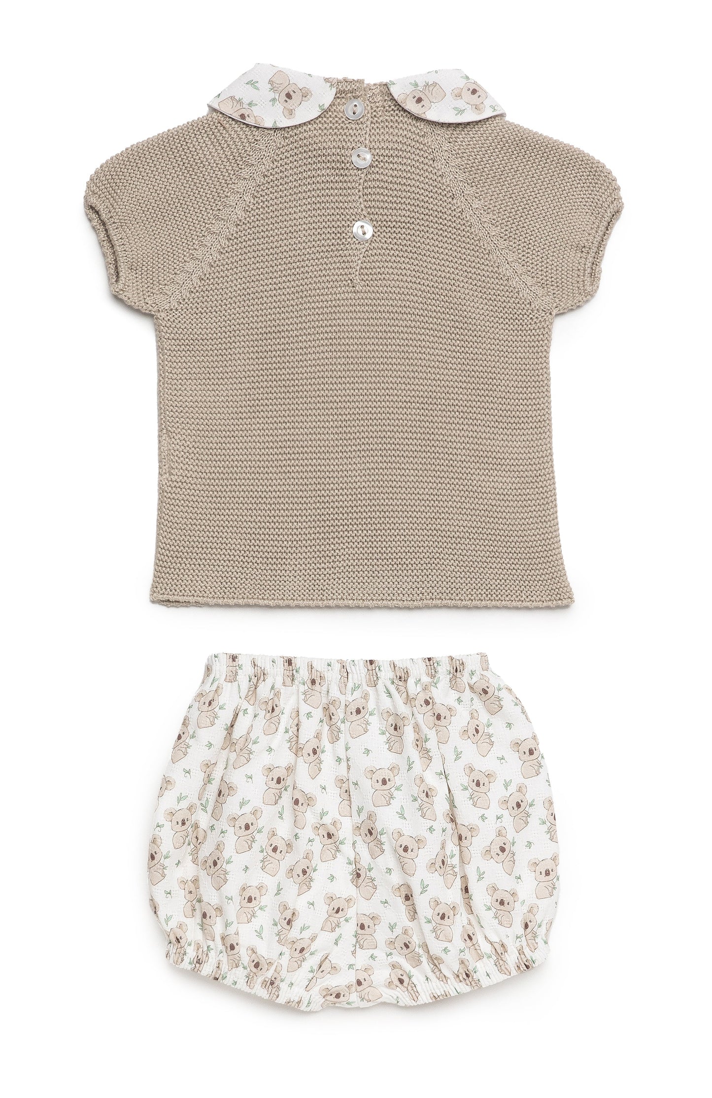 Conjunto con braguita tala koalas