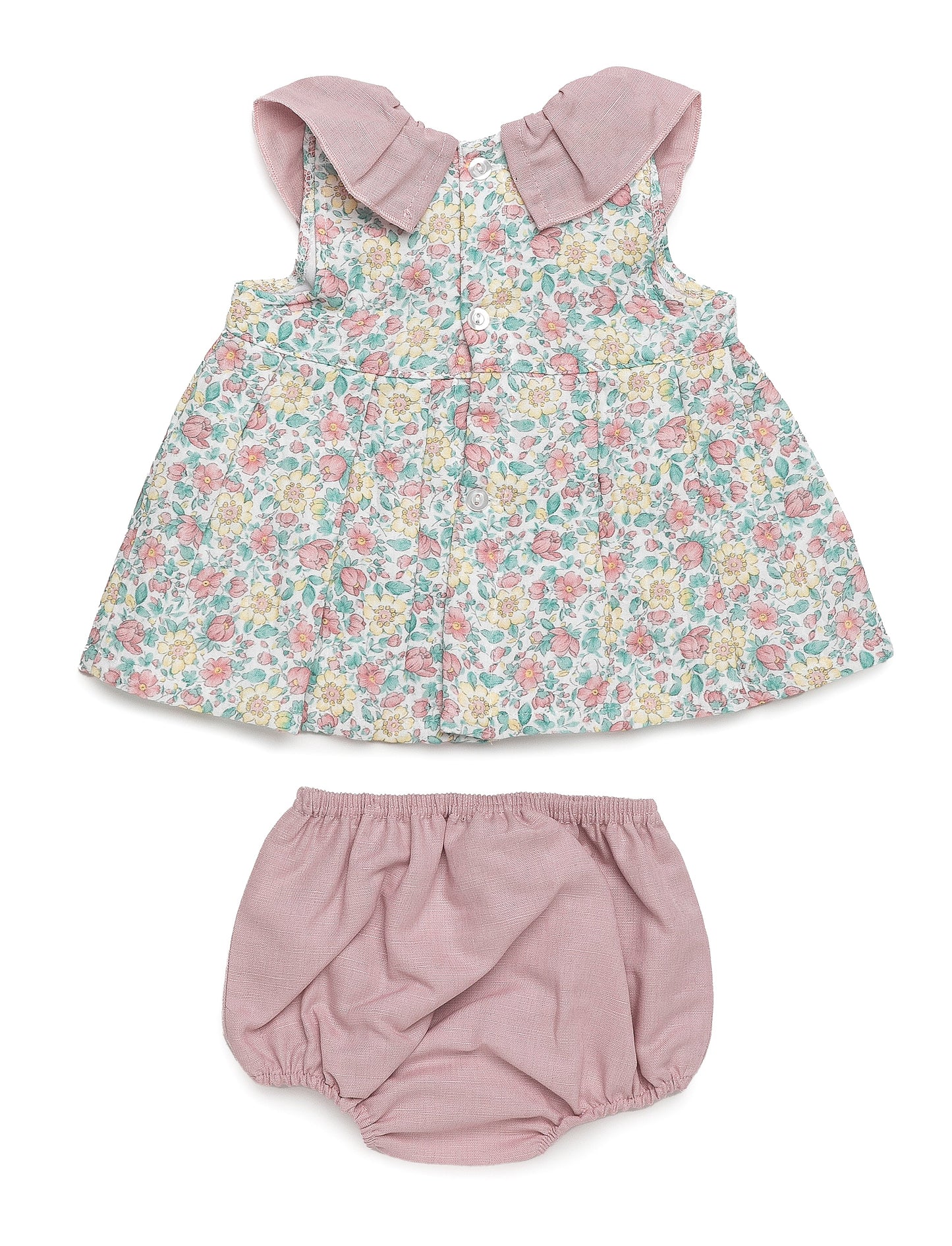 Jesusito con braga y tela de flores