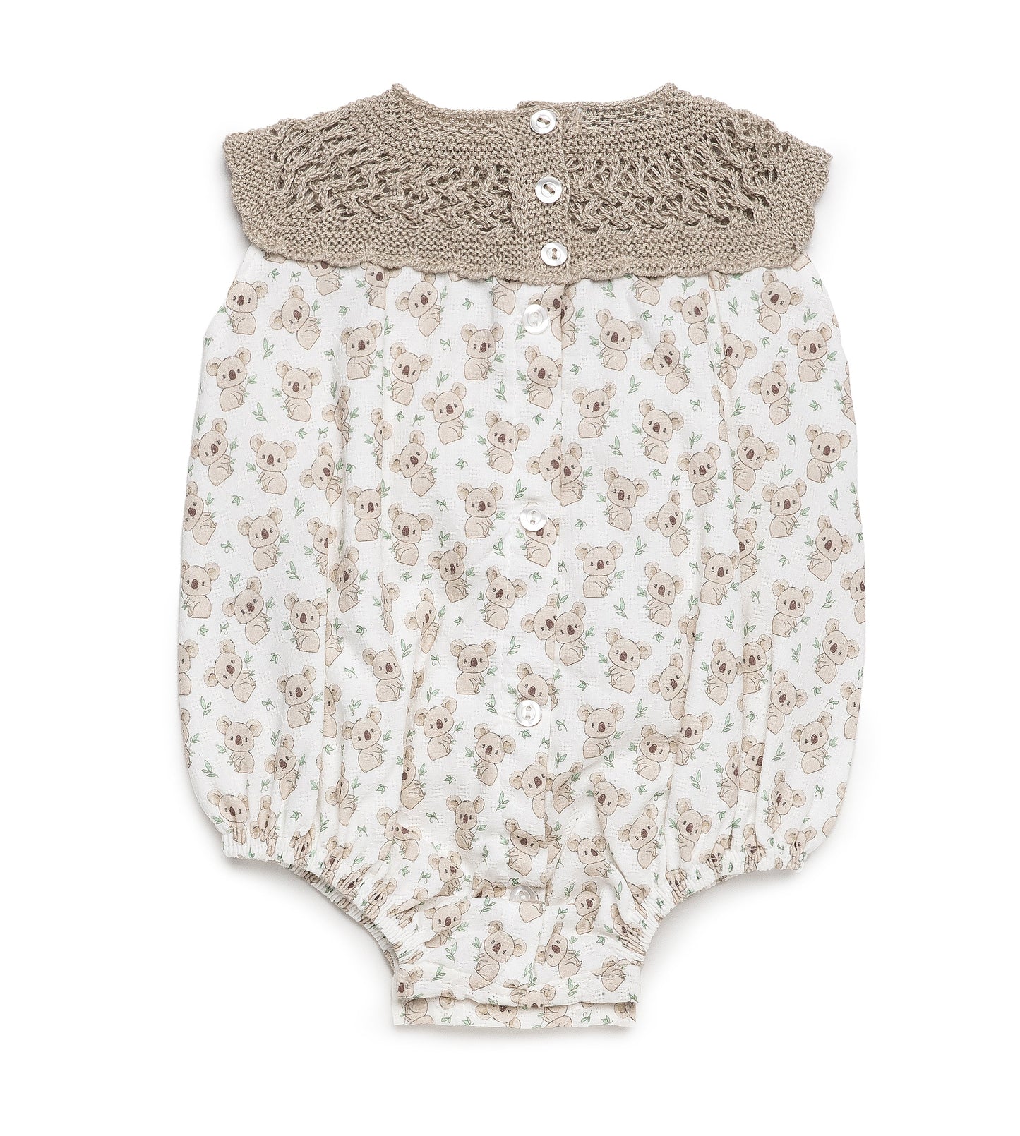 Pelele cuerpo de punto koalas