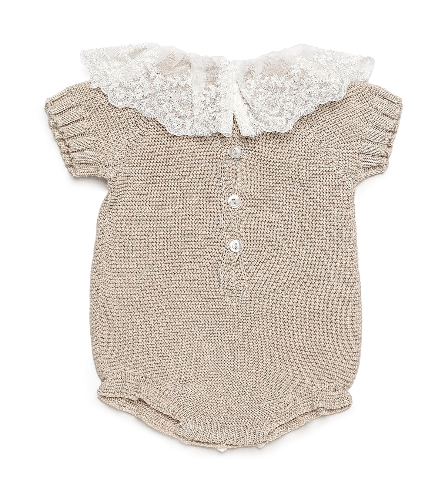 Pelele punto lin puntilla