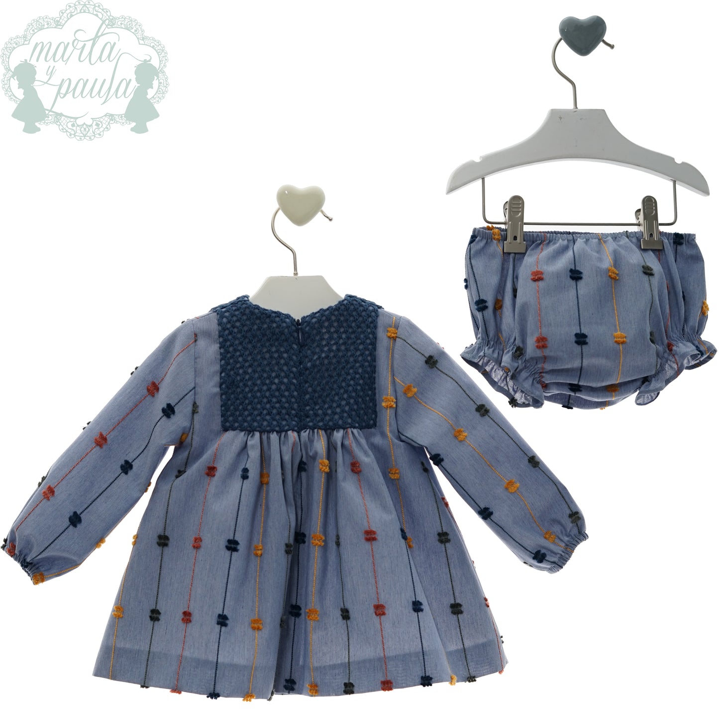 Vestido bebé con braguita Familia Judy