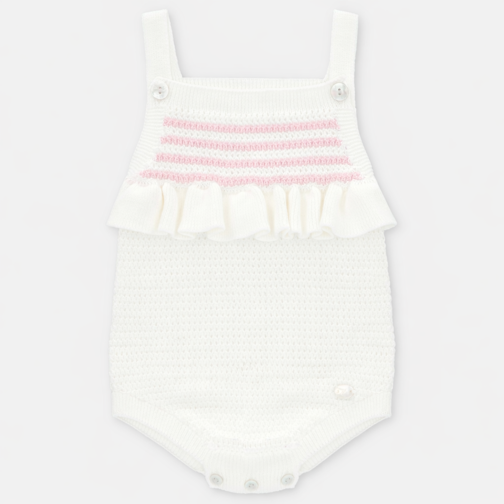 Peto punto rayas volante niña surrey