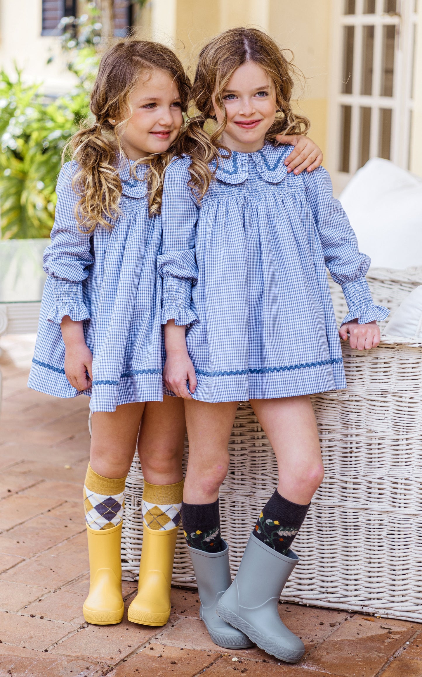 Vestido infantil Familia Seda
