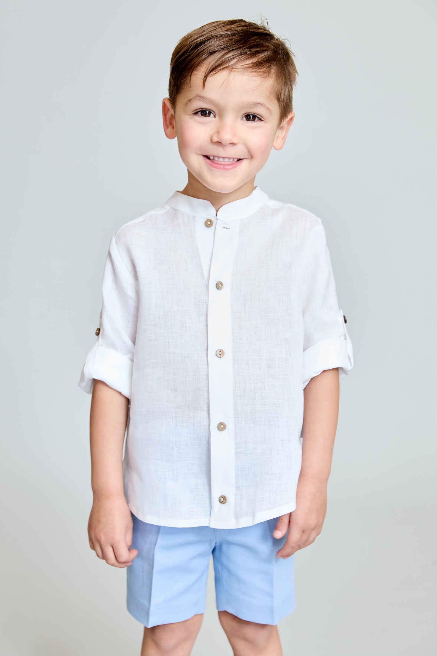 Conjunto de tela niño Nel blu