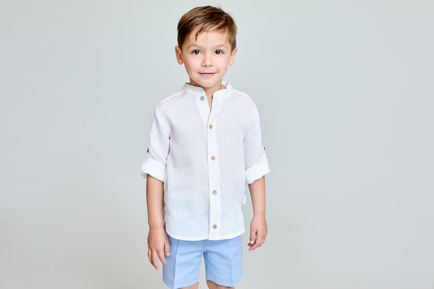 Conjunto de tela niño Nel blu