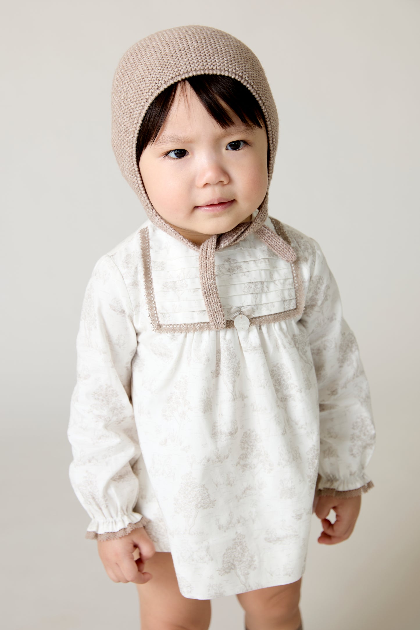 Conjunto tela niña Toile de Jouy Newport (no incluye capota)
