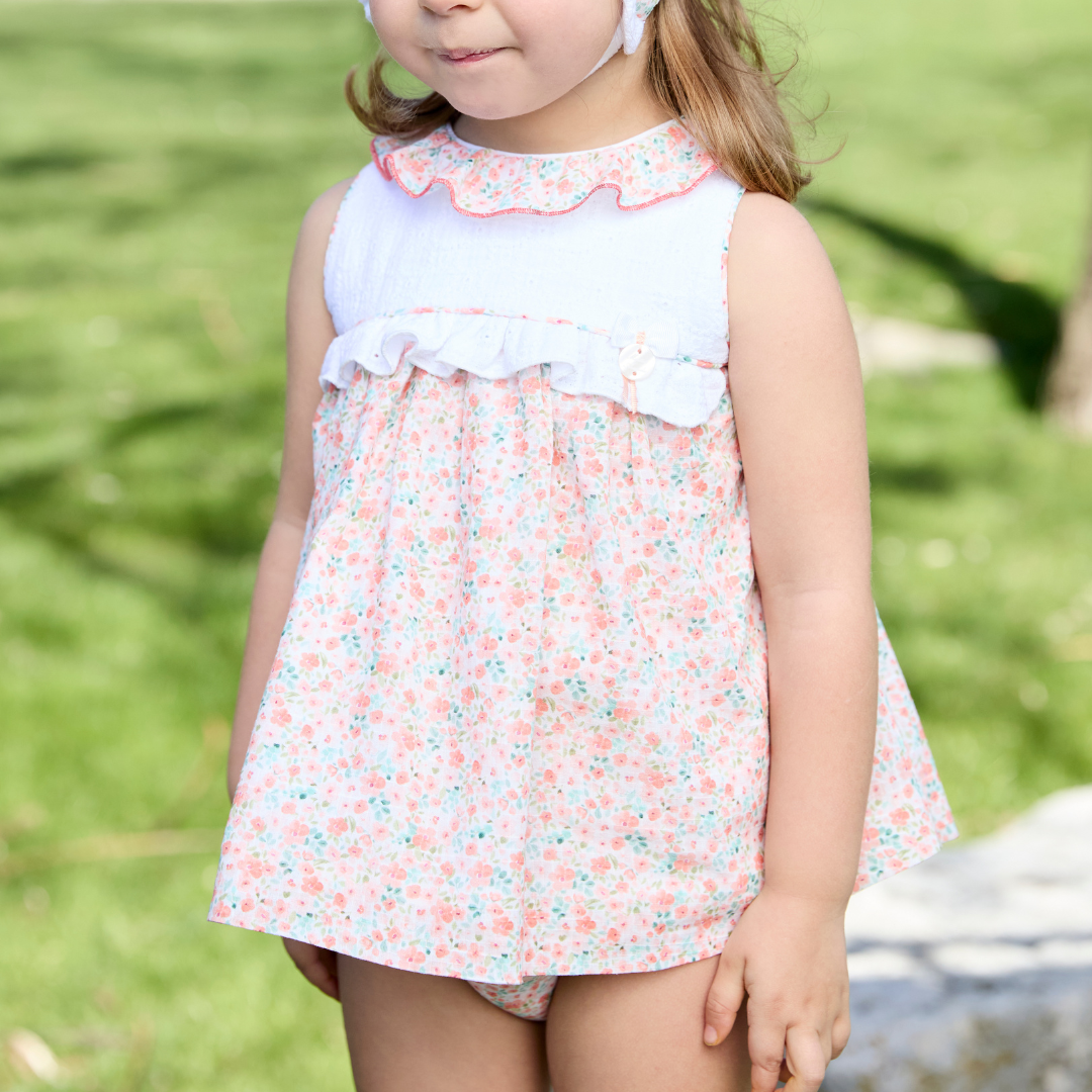Conjunto de tela niña Momo