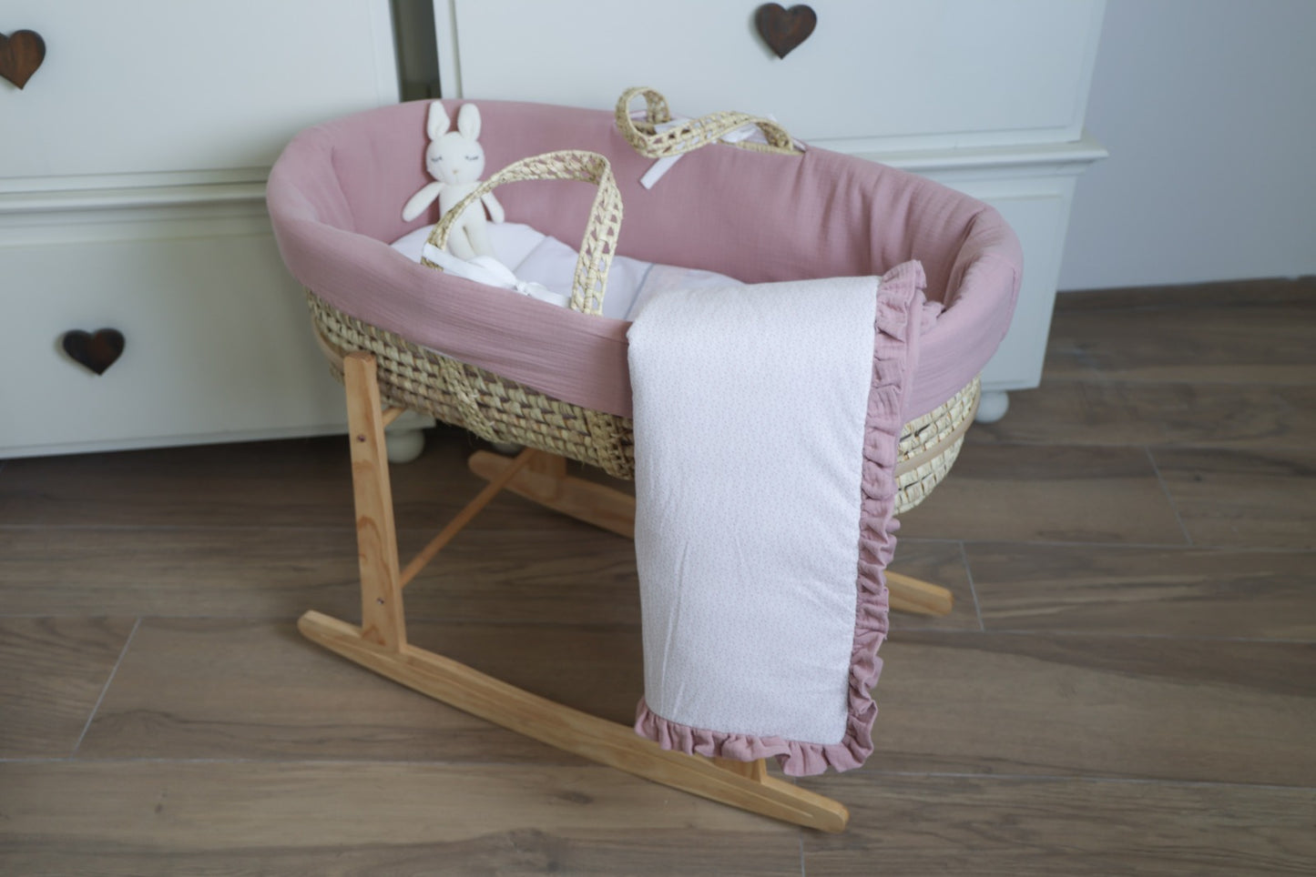Moisés bebé reversible - Sweet rosa