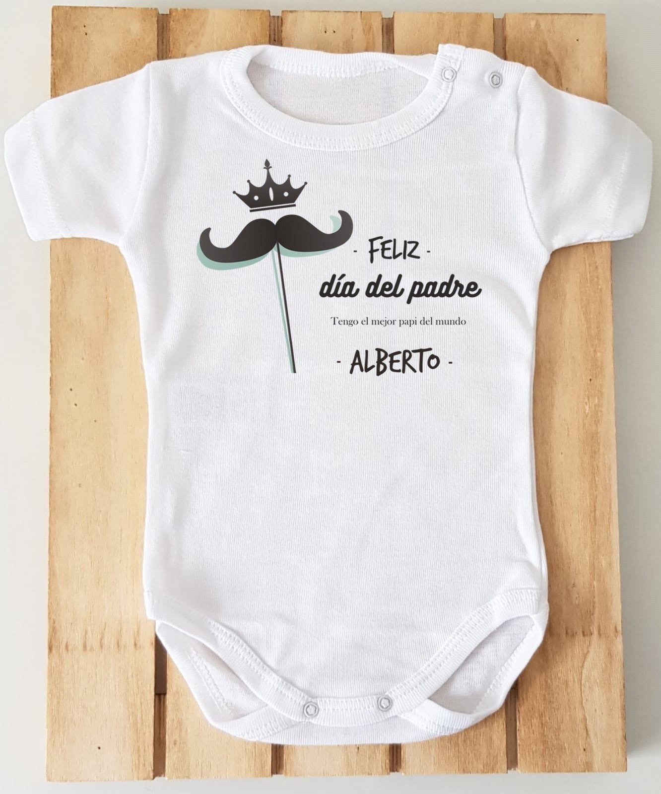 Body Feliz día del padre dibujo bigote