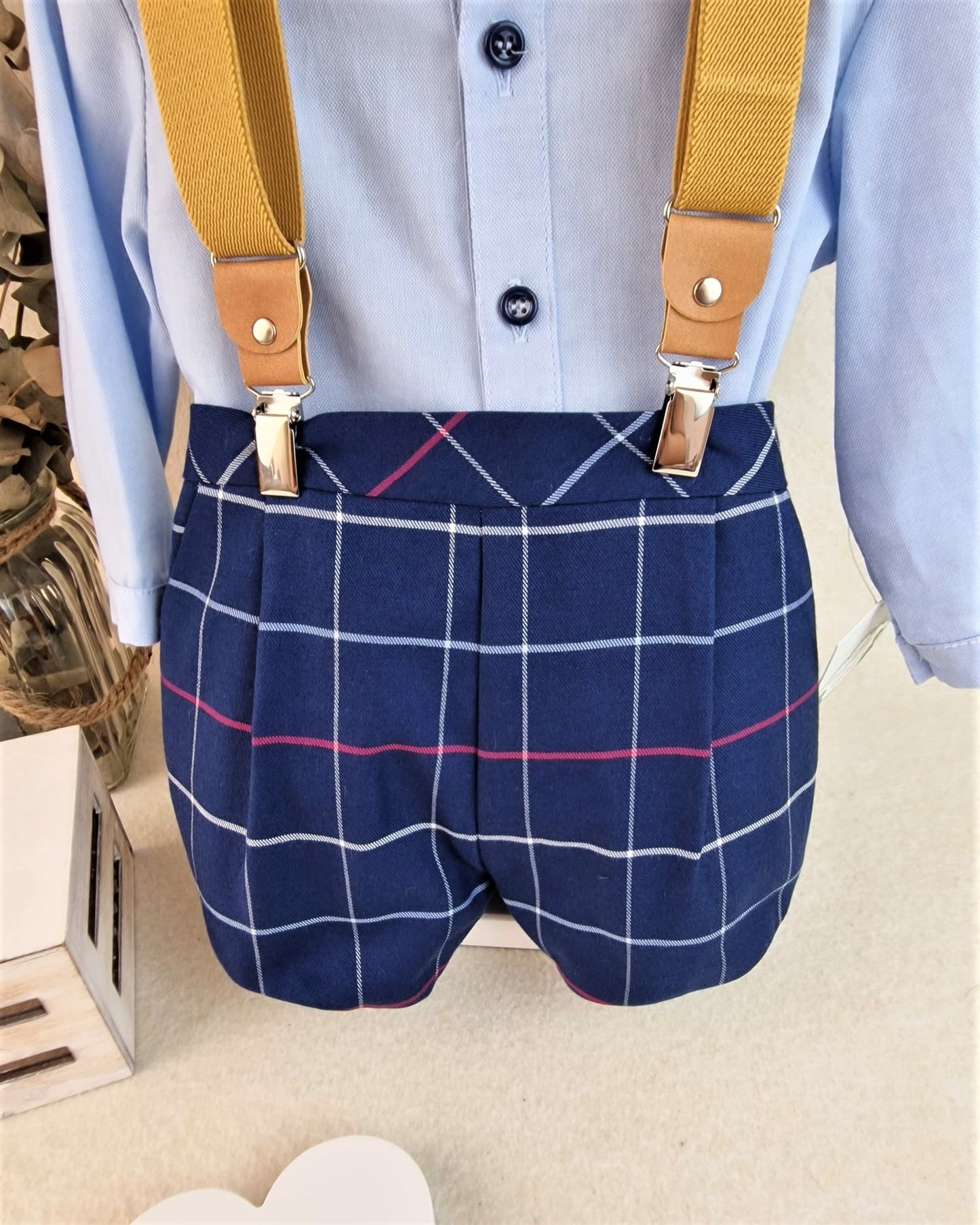Conjunto bebe con tirantes Aurora