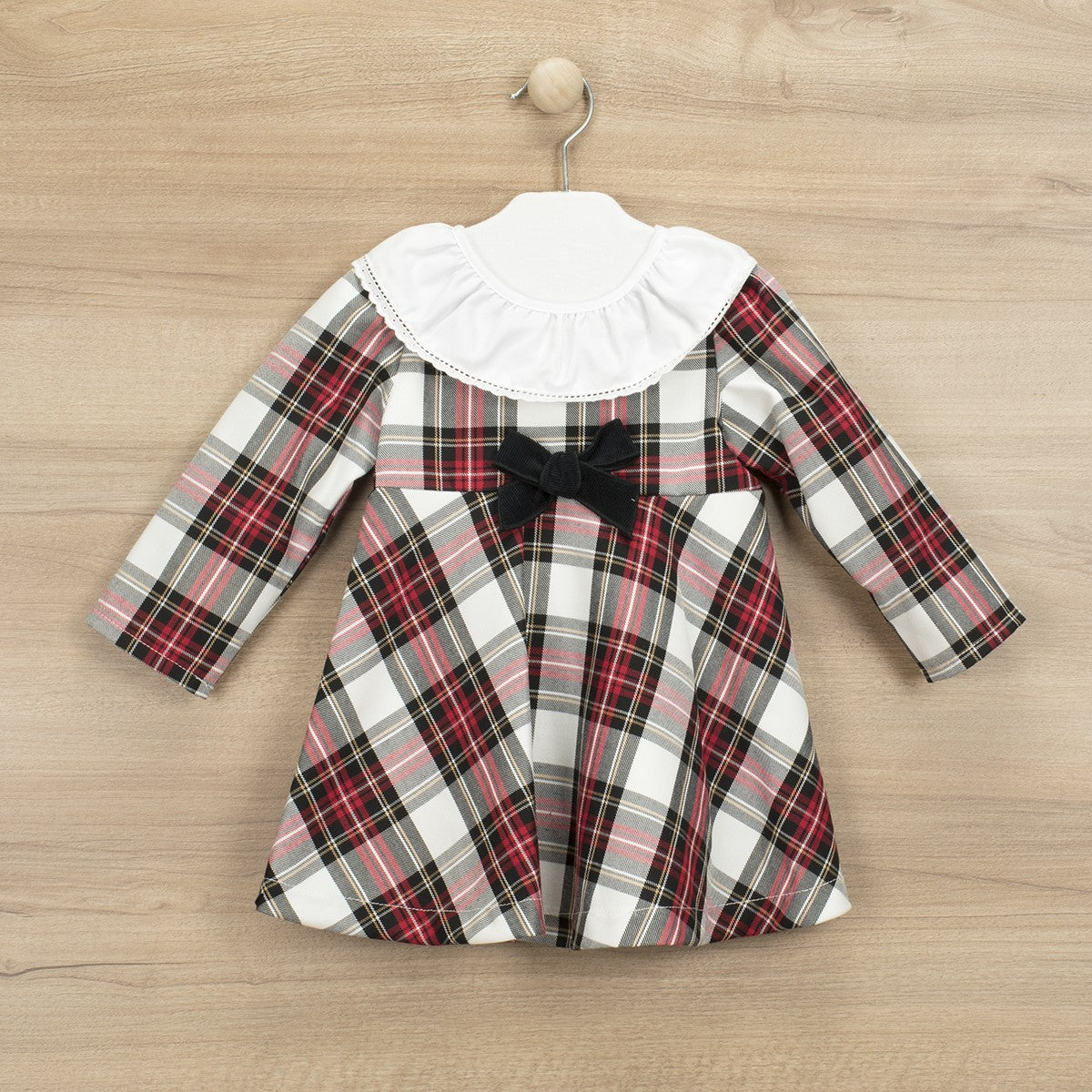 Vestido con volante Navidad
