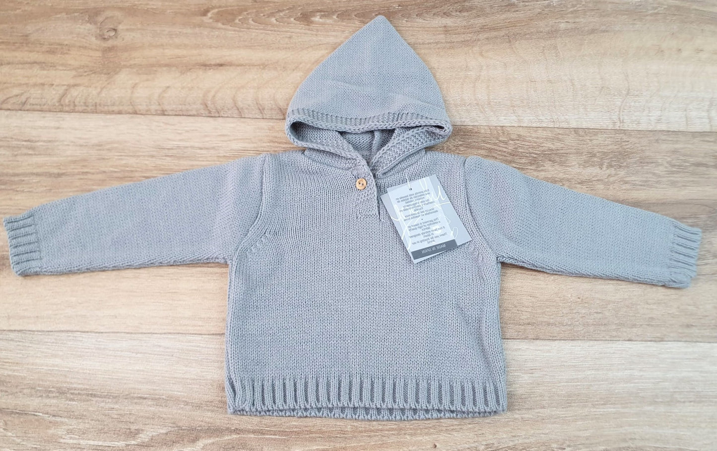 Jersey bebé con capucha