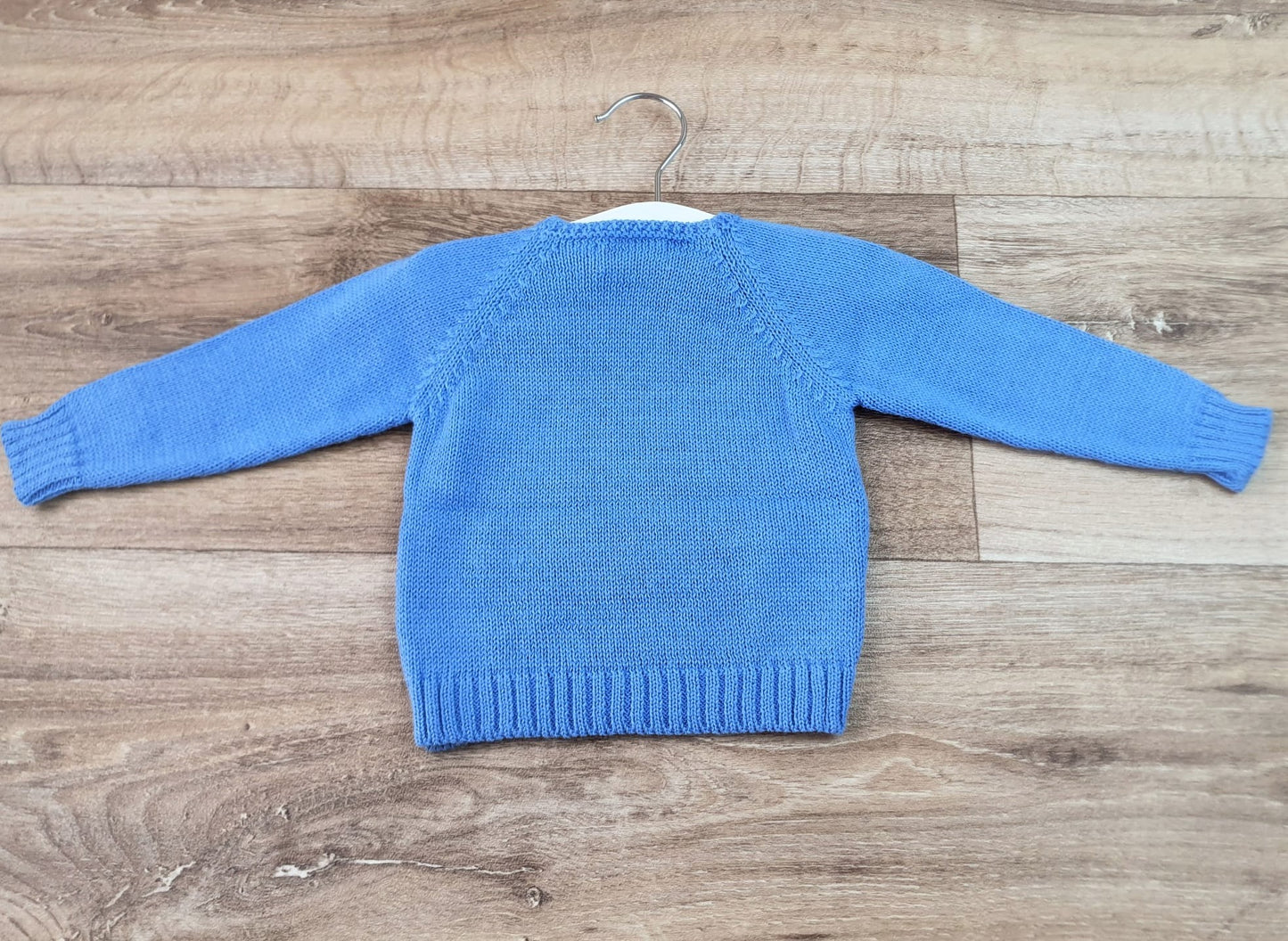 Jersey de hilo botones madera