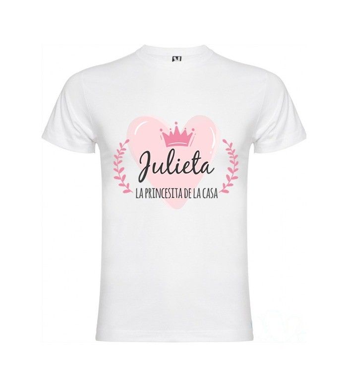 Camiseta infantil - La princesita de la casa