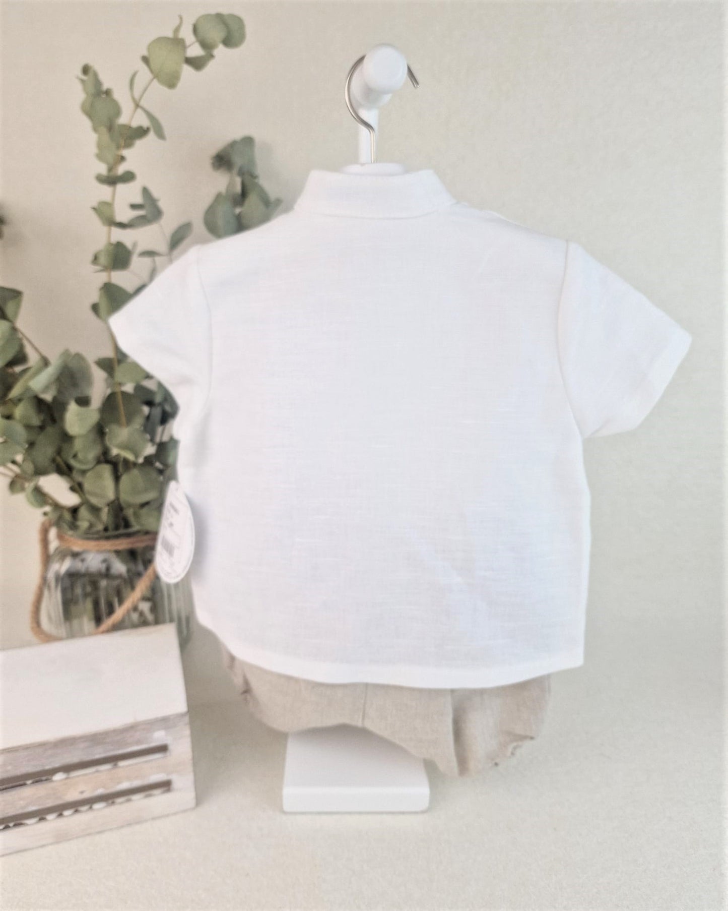 Conjunto bebé camisa mao y pololo